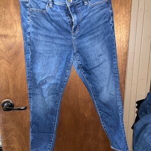 American Eagle Outfitters Blue Denim 14 x-short